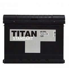 Фото АКБ 60а/ч о/п 540A Титан стандарт (L=242; b=175; h=190)