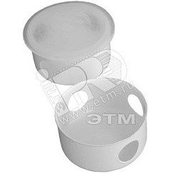 Фото Коробка распред. скрытая с крышкой 100х40мм У-198