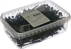 Фото Саморез 4,2х76 потай, крупная резьба, оксид (330) 1000377 КЧ