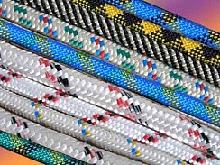 Фото Веревка капроновая "Промтекс" 24-пряд. d. 8 мм., нагр. 1200 кгс.