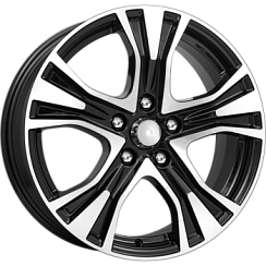 Фото Диск 17 7J*17 5/112/57,1+54 КС673 (ZV 17 Jetta) алмаз чёрн.К&K [] (68031)