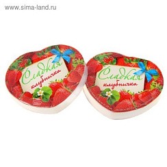 фото Полотенце прессованное "Сладкая клубничка", 28 х 28 см 762205