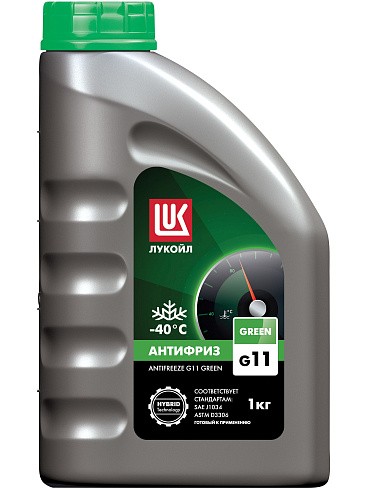 Фото Антифриз зеленый   1кг. Лукойл GREEN  G11