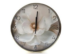 фото Часы настенные 30 см, пластик, арт. WJ11198