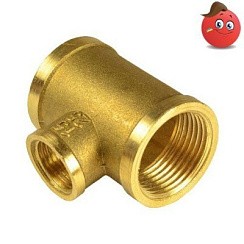 Фото Тройник переходной Ду 25*20*25 в/в/в Силумин(№74)