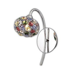 фото Бра Crea Color цвет Хром/хрусталь цветной G9 40W 220V АКЦИЯ