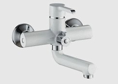 Фото .Смеситель д/ванны Yindaf Y31155, с коротким изливом, 35мм, хром РАСПРОДАЖА