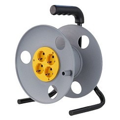 Фото Катушка без провода GLANZEN 4 гн. с зазем. Ф270мм EL-00-270Z