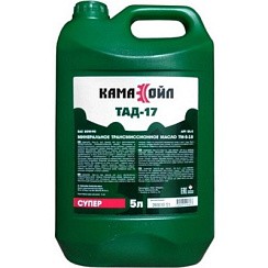 Фото Масло трансмиссионное ТАД-17 80W90 GL-5 КАМА ОЙЛ   5л. (ТМ-5-18) мин.