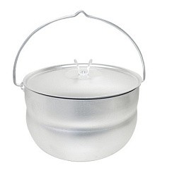 Фото Котелок туристический вм.10л Сплав А5 н/з 19100АКЦИЯ!!!