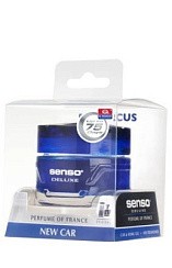 Фото Ароматизатор на панель MARCUS SENSO Deluxe New car/Новая машина (40мл) (гелевый)