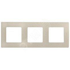 Фото Рамка 3 поста Слоновая кость, ETIKA
