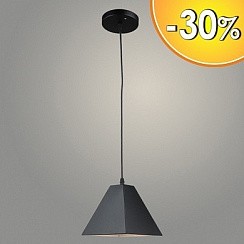 фото Подвес N5817/1HQ BK черный 1х40W Е27 d165 h800, QH23