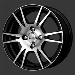 Фото Диск 14 6J*14 4/100/67,1+38 iFree Ленинград блэк джек К&K (044802)