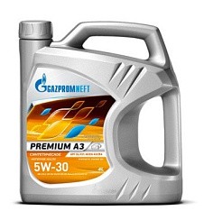Фото Масло Gazpromneft Premium 5W30  A3 SL/CF 4л. синт