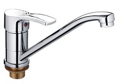 Фото Смеситель для кухни Lemen LB-61428, однорычажный, D40, гайка