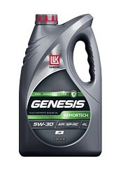 Фото Масло Лукойл GENESIS Glidetech/Armortech JP  5W30 SP-RC GF-6A   4л. син. (1539486/3149902)