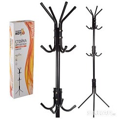 фото Вешалка-стойка напольная для одежды COMFORT, 12 крючков