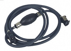 Фото Шланг топливный с грушей для плм HIDEA , 3 м. 6 мм. штуцер 8,4 мм.