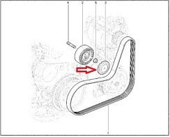 Фото Крышка натяжного ролика 2180 Веста, ЛАДА XRay "АВТОВАЗ"