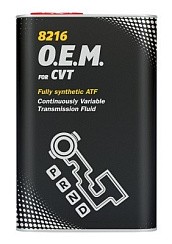 Фото Масло трансмиссионное CVT MANNOL   1л. 8216 O.E.M. Синтетическое