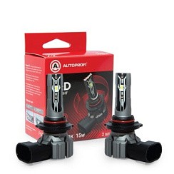 Фото Автолампа светодиодная Autoprofi Х2 компак HB3 12V/15W 6000K X2HB3