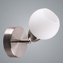 фото Спот C575/1 SN никель 1x40W E14, ALN19