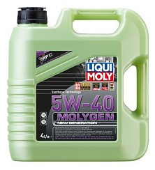 Фото Масло LIQUI MOLY Molygen New Generation  5W40 A3/B4 SN   4л. синт. 9054