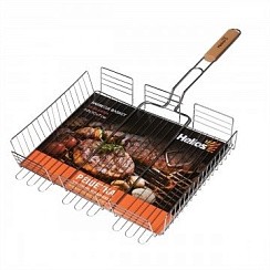 Фото Решетка для барбекю Лайт глубокая 65х40х30х7 см (HS-RB AW204) Helios