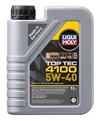 Фото Масло LIQUI MOLY Top Tec 4100  5W40 C3 SN   1л. синт. 7500