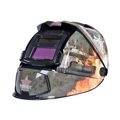 Фото Маска сварщика Хамелеон Patriot WH 300 в цветной коробке