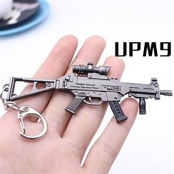 фото Брелок-Сувенир винтовка UPM9  метал. 12см