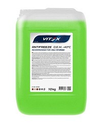 Фото Антифриз зеленый  10кг. VITEX O.E.M. for Hyundai / Kia