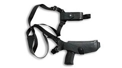 Фото Кобура наплечная VEKTOR кожа для пистолета Ярыгина, Глок-19, Т10