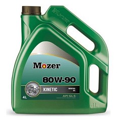 Фото Масло трансмиссионное 80W90 GL-5 MOZER   4л. мин.