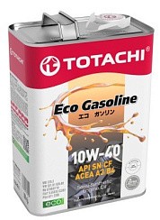 Фото Масло TOTACHI Eco Gasoline 10W40 A3/B4 SN/CF   4л. п/с.