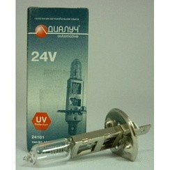 Фото Автолампа H1 24V 100W P14,5s Диалуч CLASSIC дальний