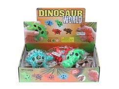фото Игрушка-антистресс динозавр "Dinosaur world" в дисплее 12шт, арт. 7023