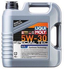 Фото Масло LIQUI MOLY Special Tec LL  5W30 A3/B4 SL   4л. синт.