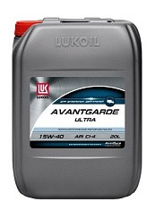 Фото Масло Лукойл АВАНГАРД УЛЬТРА 15W40 E7 CI-4/SL  20л. диз. п/с. Н/П (3607924)