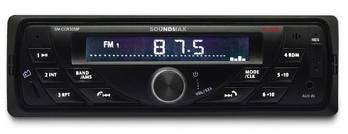 Фото Автомагнитола Soundmax SM-CCR3058F USB/microSD/TF/MP3/4x40Вт/Bluetooth Фото Автомагнитола Soundmax SM-CCR3058F USB/microSD/TF/MP3/4x40Вт/Bluetooth