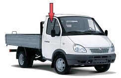 Фото ГАЗ 3302 Стекло передней двери опускное правое