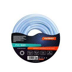 Фото Шланг пневматический армированный PVC 1620, длина 20 м, диаметр 10х16. давление 20 Bar