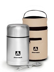 Фото Термос 750 мл "Арктика" вакуум.с широк.горл. в чехле 301-750А