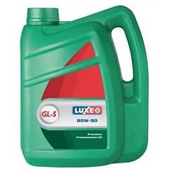 Фото Масло трансмиссионное 80W90 GL-5 Luxe  4л. част. синт..