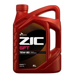 Фото Масло трансмиссионное 75W90 GL-4/GL-5 ZIC   4л. GFТ синт.