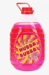 Фото Омыватель стекол летний 5л. Spectrol МУХОМОЙ Hubba Bubba