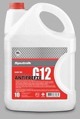 Фото Антифриз красный  10кг. SPUTNIK G12