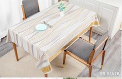 фото .Клеенка столовая IMPERIO DELUXE  1,37*20м  арт.DR8361B РАСПРОДАЖА