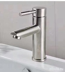 Фото Смеситель д/умывальника EZA1-B090 одноручковый (Steel) G.LAUF